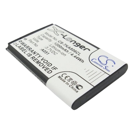 Bsc Preferred Vertical CP2001 IP DECT RTX CT8010 1200mAh Camera Replacement Battery CS-TKA806CL.13